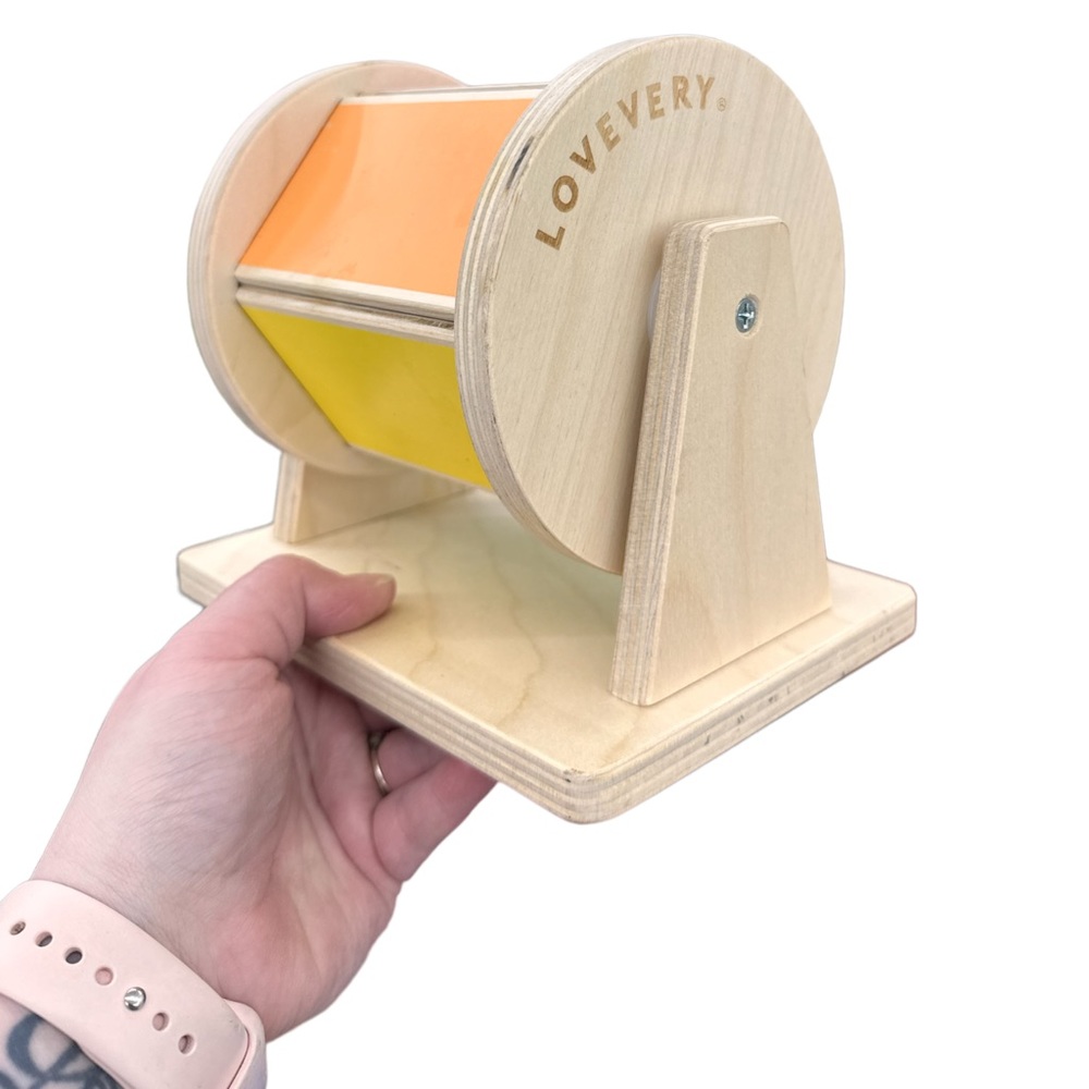 Lovevery Spinning Montessori Wheel Toy